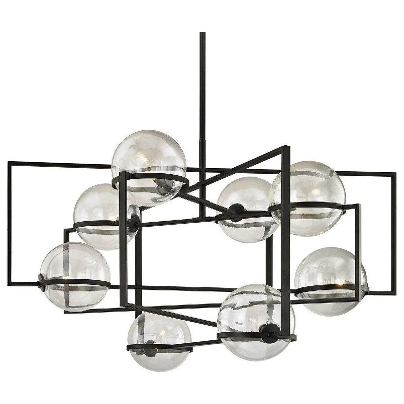 Chandeliers with Metal Frames in Copper FinishElliot Chandelier