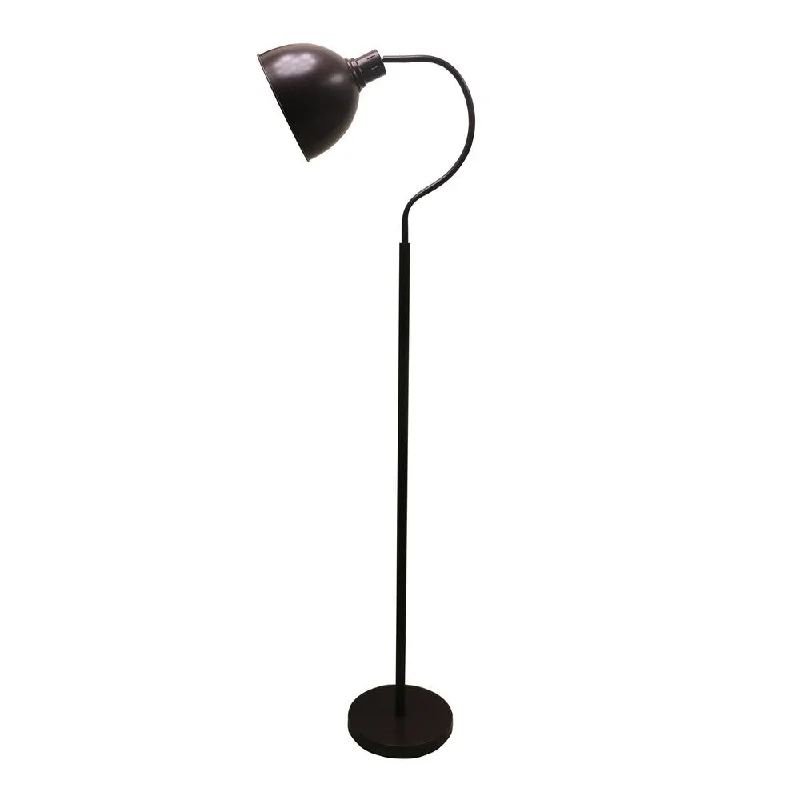 Fabric Floor Lamp with a Linen Shade for a Relaxed Aesthetic1578ORB 66" Arched Neck Metal Table Lamp in Oil Rubbed Bronze