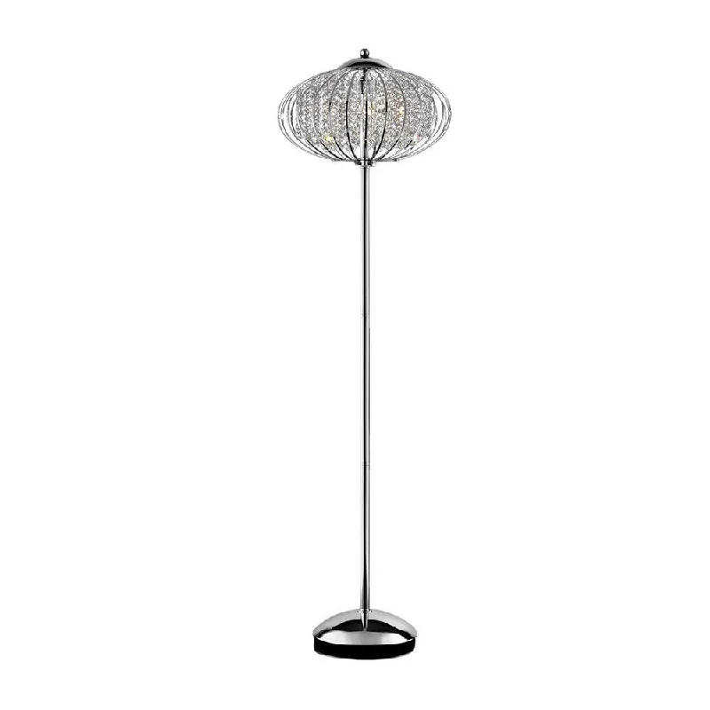Adjustable Height Floor Lamp for Versatile Lighting Needs62.5-inch Royal Krystale Floor Lamp
