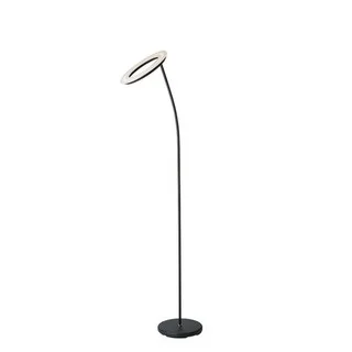 Victorian Style Floor Lamp for Traditional and Elegant Interiors73" in Matte Black LED Halo Torchiere Floor Lamp