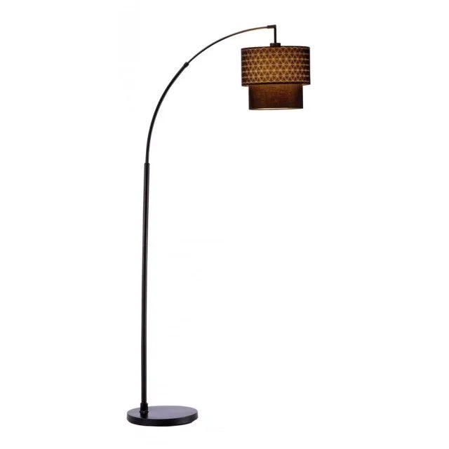 Bohemian Inspired Floor Lamp for Eclectic Home DecorGala Arc Lamp