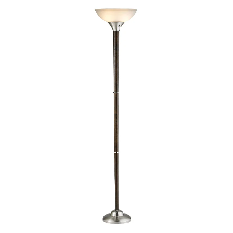 Wood Floor Lamp with Natural Grain for a Warm and Organic FeelAlta 300W Torchiere