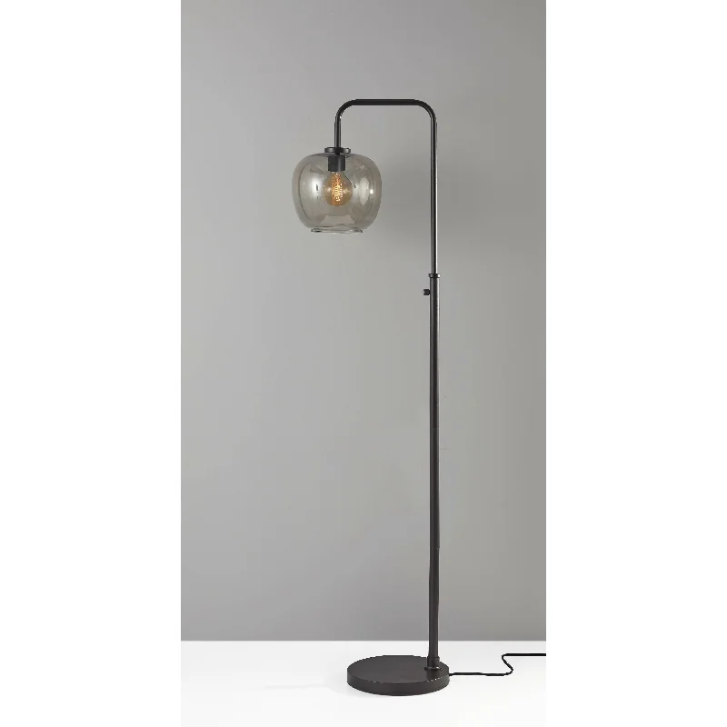 Fabric Floor Lamp with a Linen Shade for a Relaxed AestheticAshton Collection Floor Lamp