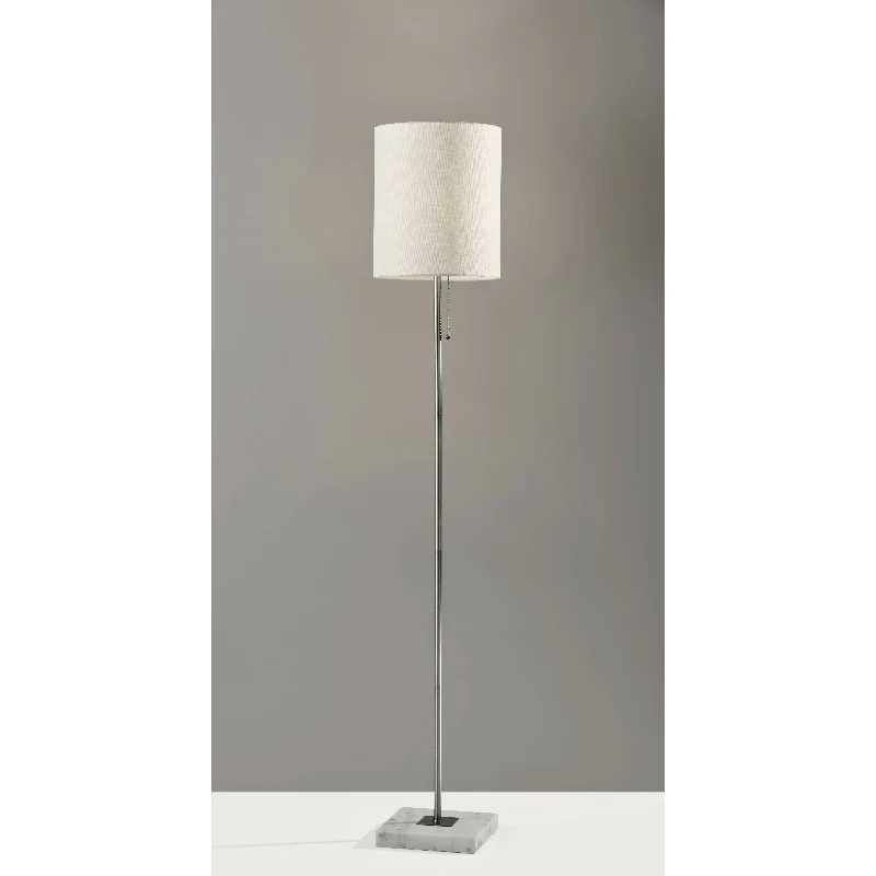 Fabric Floor Lamp with a Linen Shade for a Relaxed AestheticFiona Collection Floor Lamp