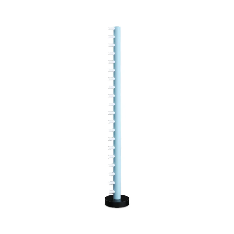 Victorian Style Floor Lamp for Traditional and Elegant InteriorsArray F01 Floor Lamp - Black/White/Light Blue