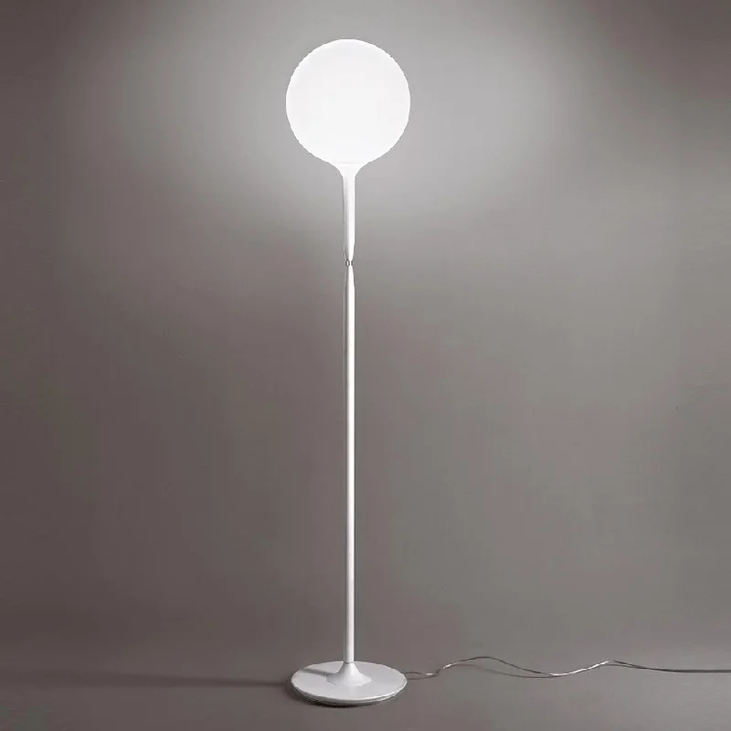 Glass Floor Lamp with Frosted Shades for Soft Diffused LightArtemide Castore Floor Lamp