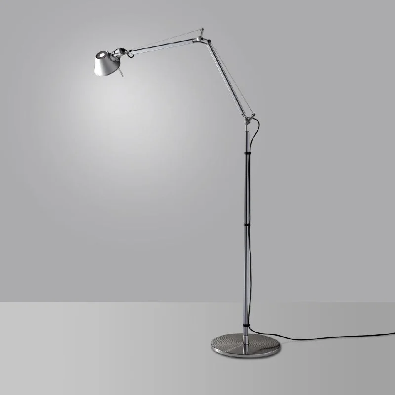Fabric Floor Lamp with a Linen Shade for a Relaxed AestheticArtemide Tolomeo Floor Lamp