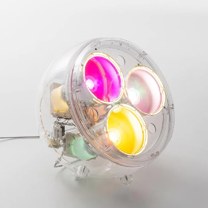 Glass Floor Lamp with Frosted Shades for Soft Diffused LightArtemide Yang LED Floor Lamp