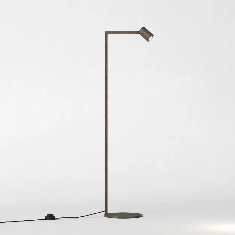 Bohemian Inspired Floor Lamp for Eclectic Home DecorAstro 1286155 Ascoli 1 Light Floor Light Bronze