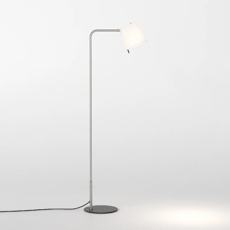 Adjustable Height Floor Lamp for Versatile Lighting NeedsAstro 1394060 Mitsu Floor Light Matt Nickel Fitting Only