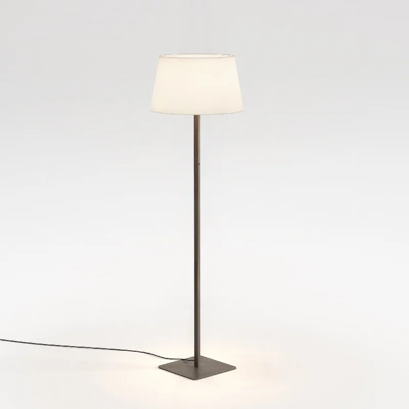 Glass Floor Lamp with Frosted Shades for Soft Diffused LightAstro 1480007 Beaumont Floor Light Bronze Fitting Only