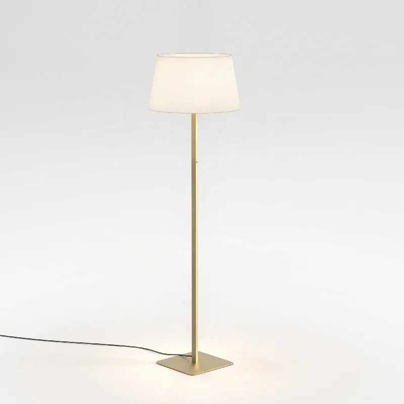 Industrial Style Floor Lamp with Exposed Bulbs for Loft ApartmentsAstro 1480009 Beaumont Floor Light Matt Gold Fitting Only