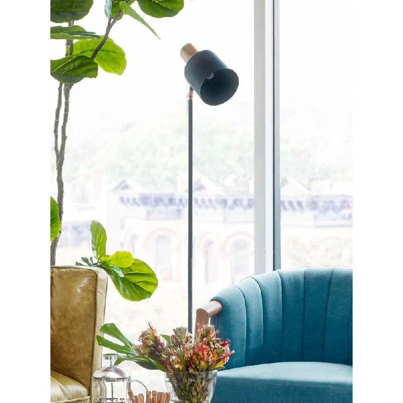 Smart Floor Lamp with Voice Control and Bluetooth ConnectivityAurelle Home Slender Floor Reading Lamp