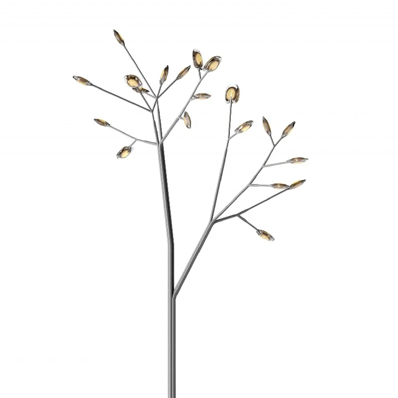Wood Floor Lamp with Natural Grain for a Warm and Organic FeelBocci 16.20 Hawthorne Outdoor Floor Lamp
