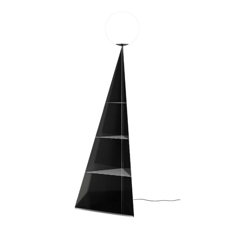 USB Charging Port Floor Lamp for Convenient Device ChargingBonhomme ME01 Floor Lamp - Black