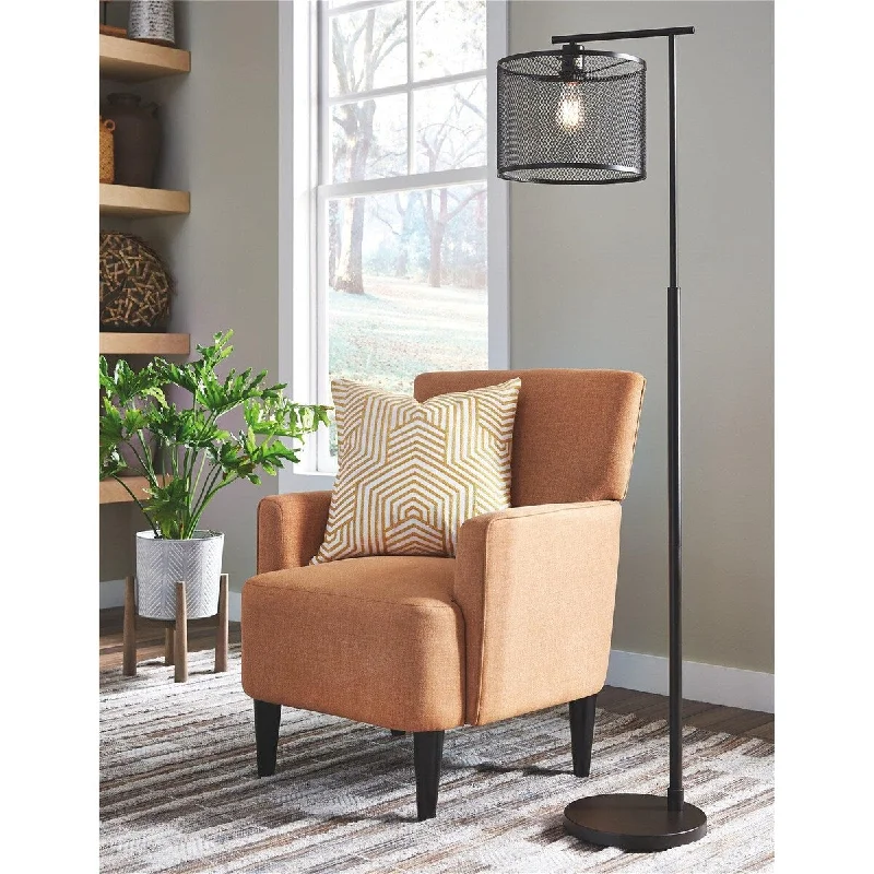 Bohemian Inspired Floor Lamp for Eclectic Home DecorBronze Finish Casual Floor Lamp