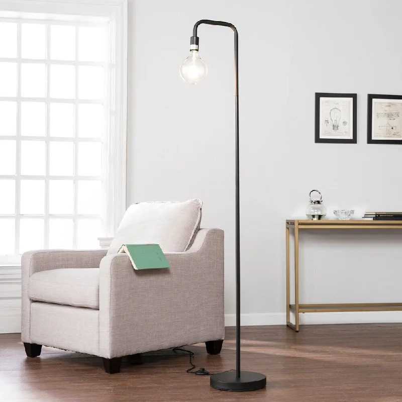  Way Switch Floor Lamp for Multiple Light Intensity LevelsCarbon Loft Carlson Matte Black Floor Lamp