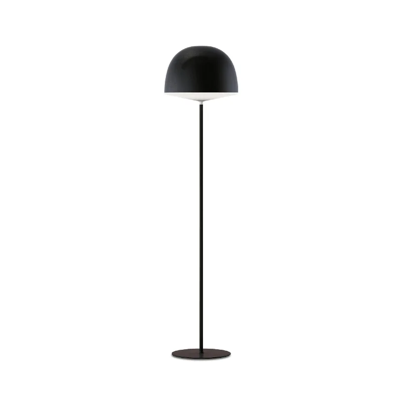 Metal Floor Lamp with a Matte Black Finish for a Sleek LookCheshire Medium Floor Lamp - Black