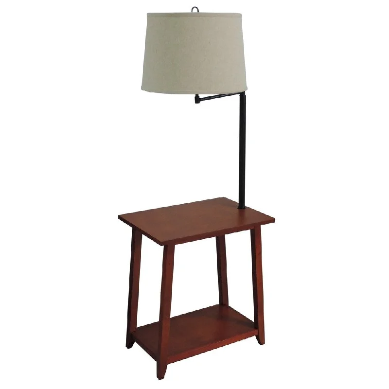 Marble Base Floor Lamp for a Touch of LuxuryClifton 54" Floor Lamp with Table