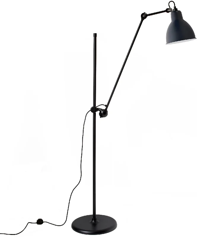 Wood Floor Lamp with Natural Grain for a Warm and Organic FeelDCW Editions Lampe Gras No. 215 Floor Lamp Round Shade