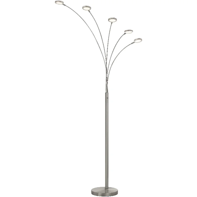 Fabric Floor Lamp with a Linen Shade for a Relaxed AestheticCremona Arc LED Floor Lamp