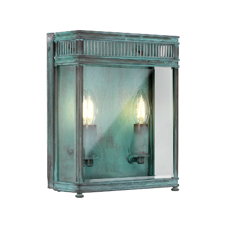  Way Switch Floor Lamp for Multiple Light Intensity LevelsElstead Holborn 2 Light Medium Verdigris Outdoor Half Light