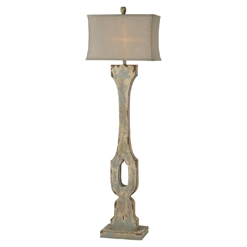 Fabric Floor Lamp with a Linen Shade for a Relaxed AestheticEmersyn Floor Lamp