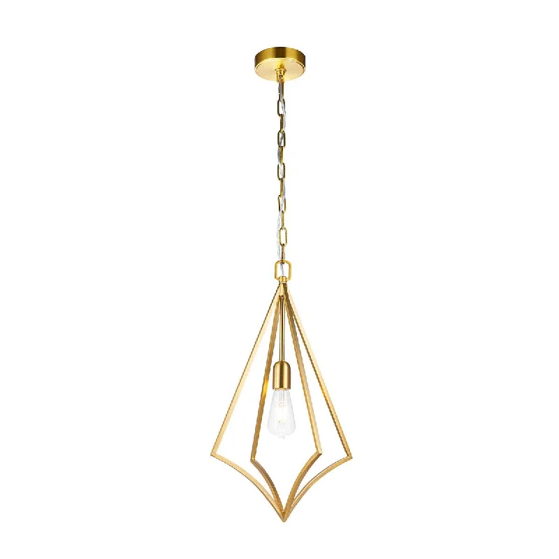 Marble Base Floor Lamp for a Touch of LuxuryFeiss Nico 1 Light Medium Brass Ceiling Pendant