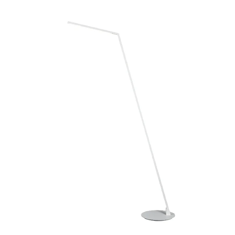 Wood Floor Lamp with Natural Grain for a Warm and Organic FeelMiter - Lamps - FL25558-WH