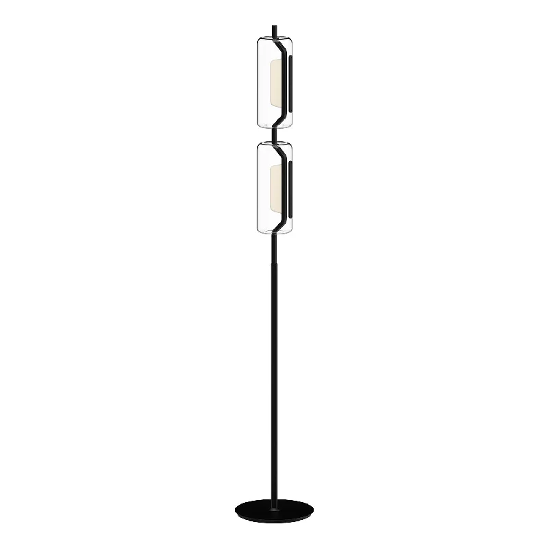 Smart Floor Lamp with Voice Control and Bluetooth ConnectivityHilo - floor lamp - FL28563-BK