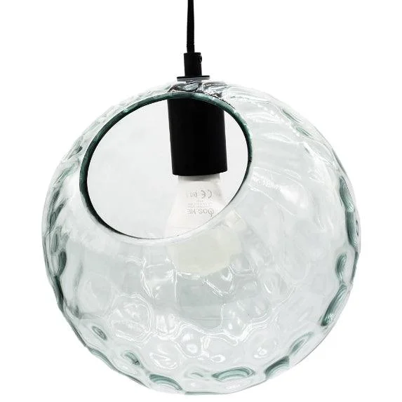 Fabric Floor Lamp with a Linen Shade for a Relaxed AestheticElegant Transparent Glass Lighting Stand