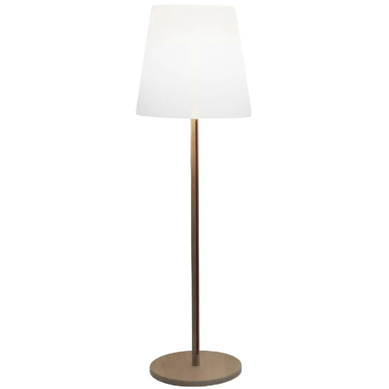 Wood Floor Lamp with Natural Grain for a Warm and Organic FeelFloor lamp Slide Design Ali Baba Wood - H 145 cm / H 57.09"