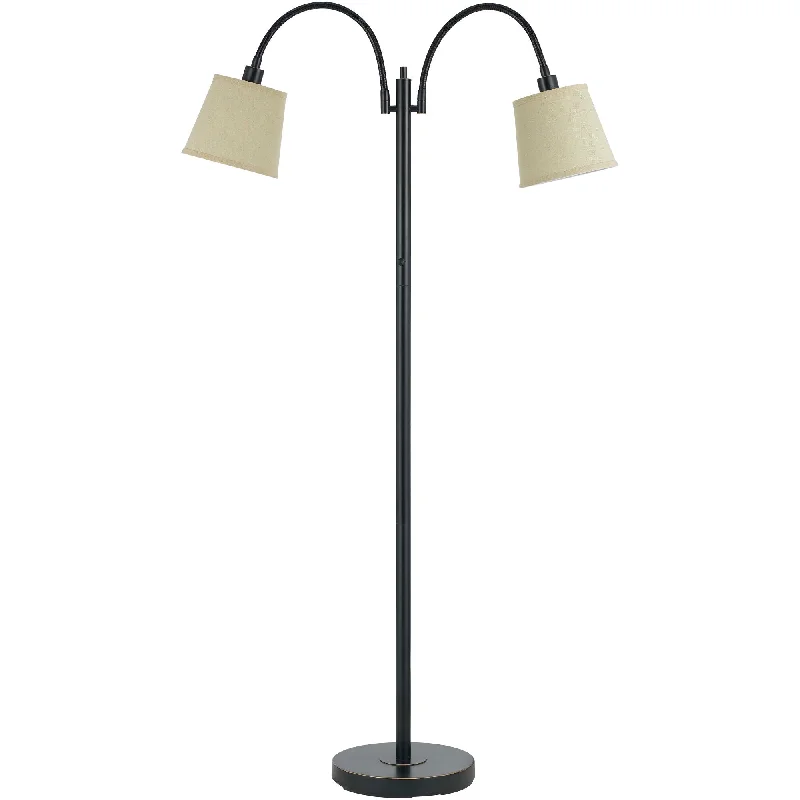 Victorian Style Floor Lamp for Traditional and Elegant InteriorsGail Gooseneck Floor Lamp
