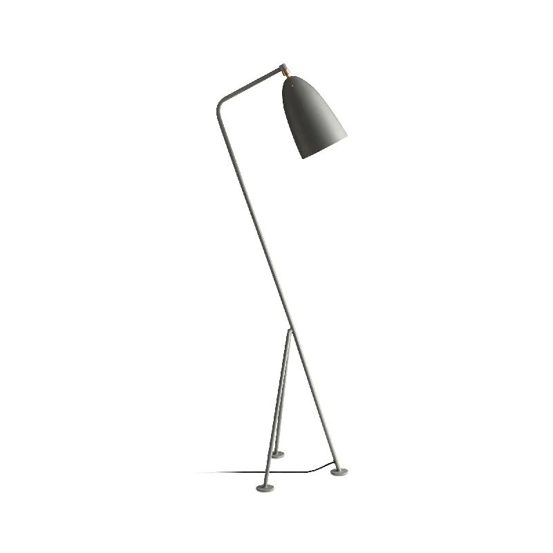 USB Charging Port Floor Lamp for Convenient Device ChargingGrashoppa 10012176 Floor Lamp - Dusty Blue Semi Matt