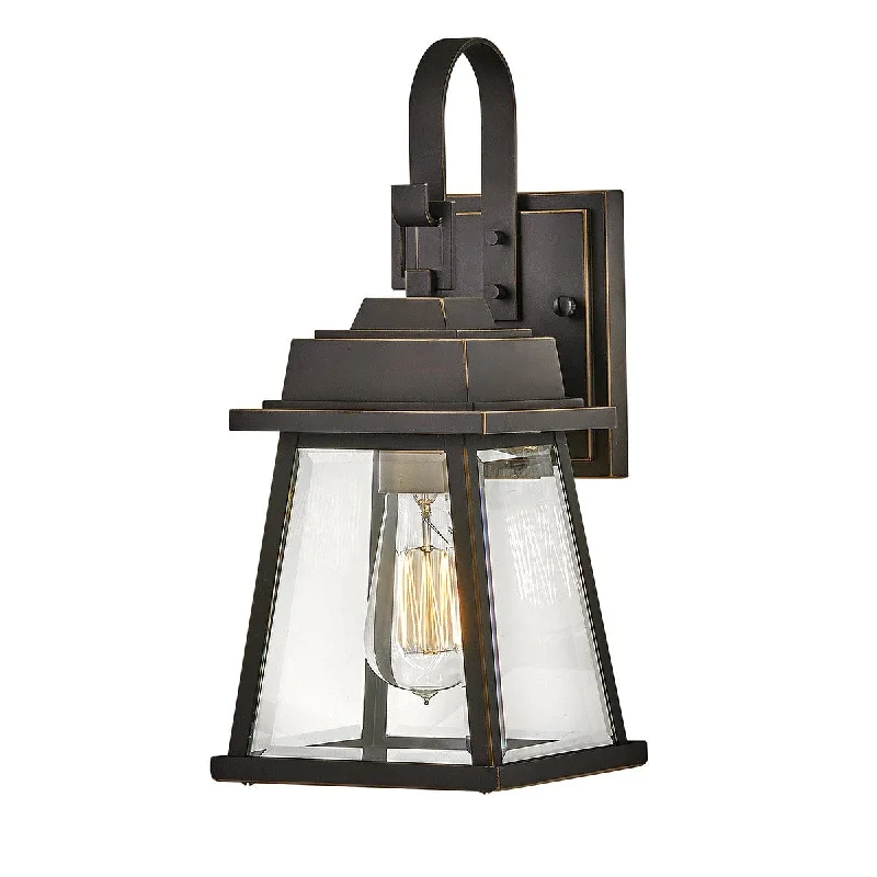 Bohemian Inspired Floor Lamp for Eclectic Home DecorHinkley Bainbridge 1 Light Small Bronze Outdoor Wall Light