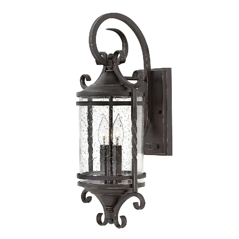 Bohemian Inspired Floor Lamp for Eclectic Home DecorHinkley Casa 2 Light Black Outdoor Wall Light