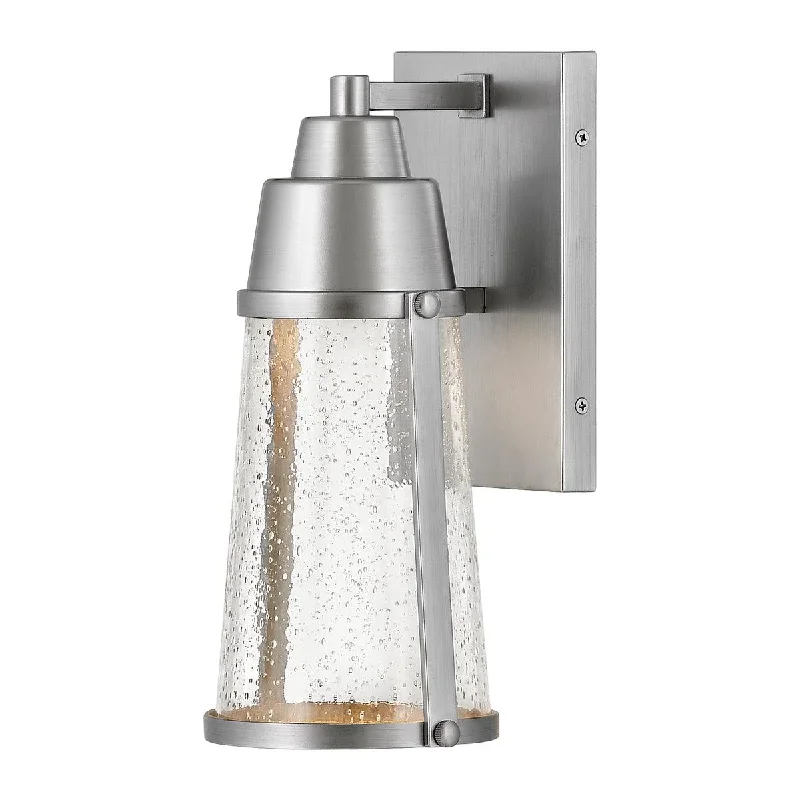 USB Charging Port Floor Lamp for Convenient Device ChargingHinkley Miles 1 Light NIckel Outdoor Wall Light