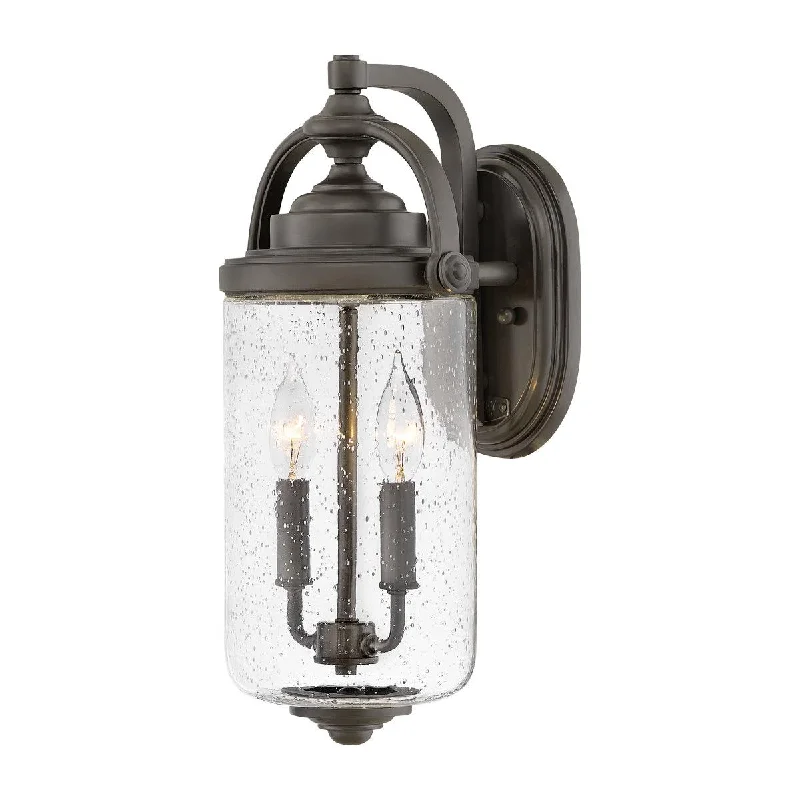 Dimmable Floor Lamp for Adjustable Lighting AmbianceHinkley Willoughby 2 Light Bronze Outdoor Wall Light