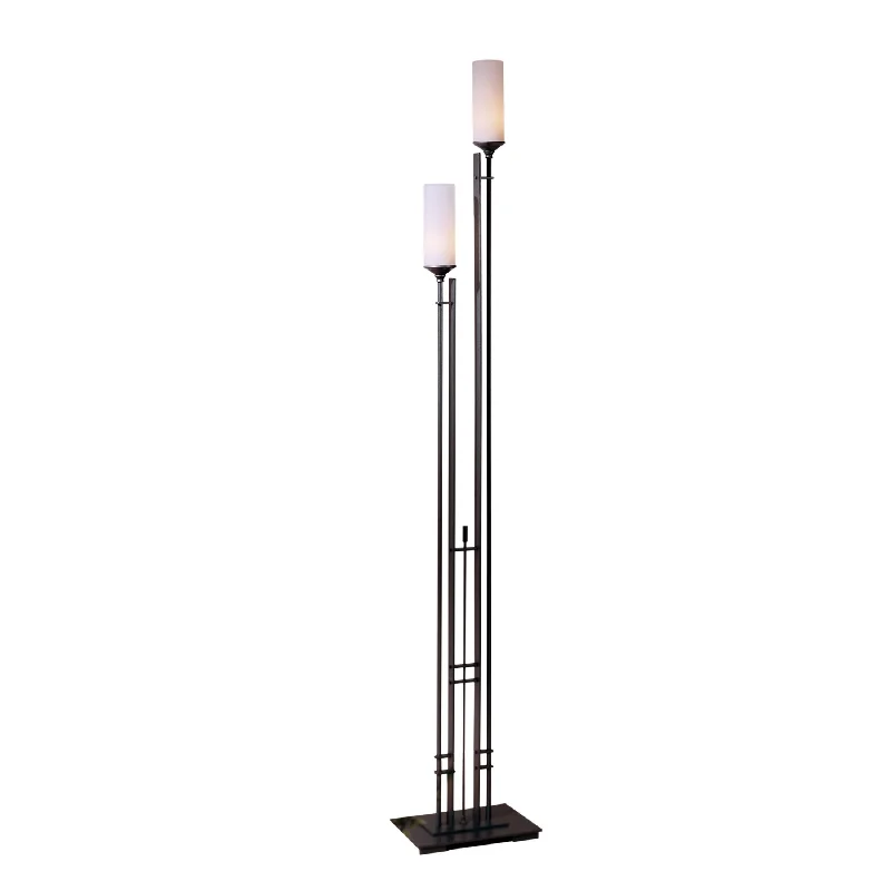 Bohemian Inspired Floor Lamp for Eclectic Home DecorMetra Twin Tall Floor Lamp