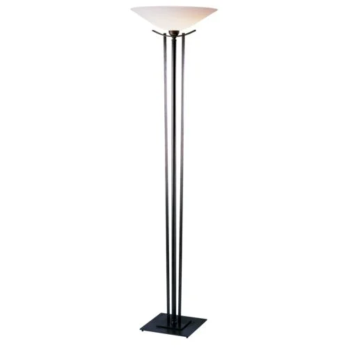 Wood Floor Lamp with Natural Grain for a Warm and Organic FeelTaper Torchiere