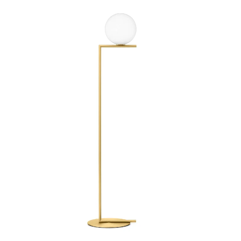 Bohemian Inspired Floor Lamp for Eclectic Home DecorIC Lights 2 Floor Lamp - Brass