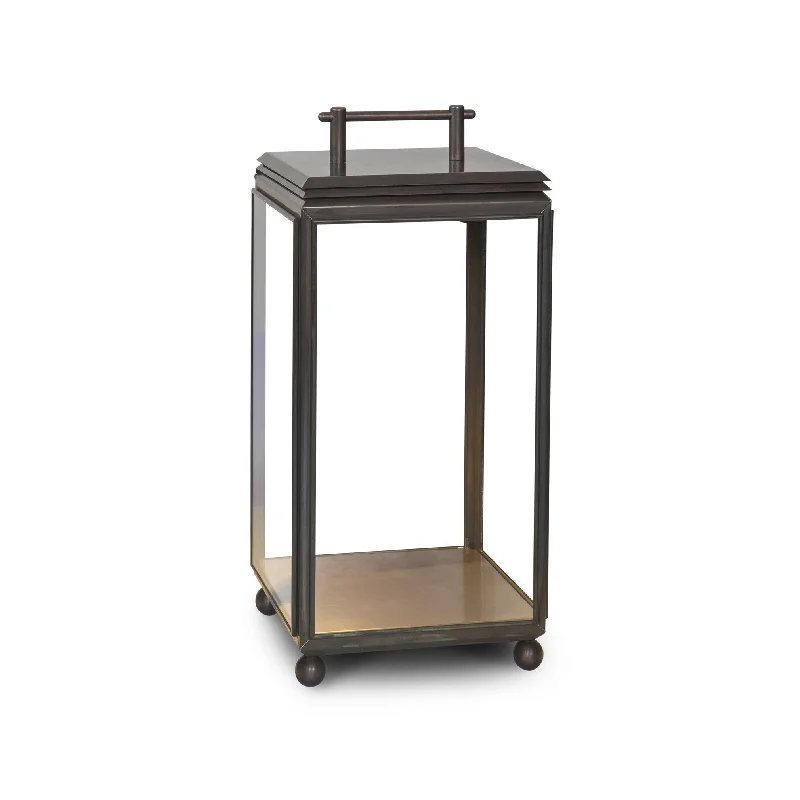 Bohemian Inspired Floor Lamp for Eclectic Home DecorJ. Adams & Co Hazel Lantern Short Floor Lamp