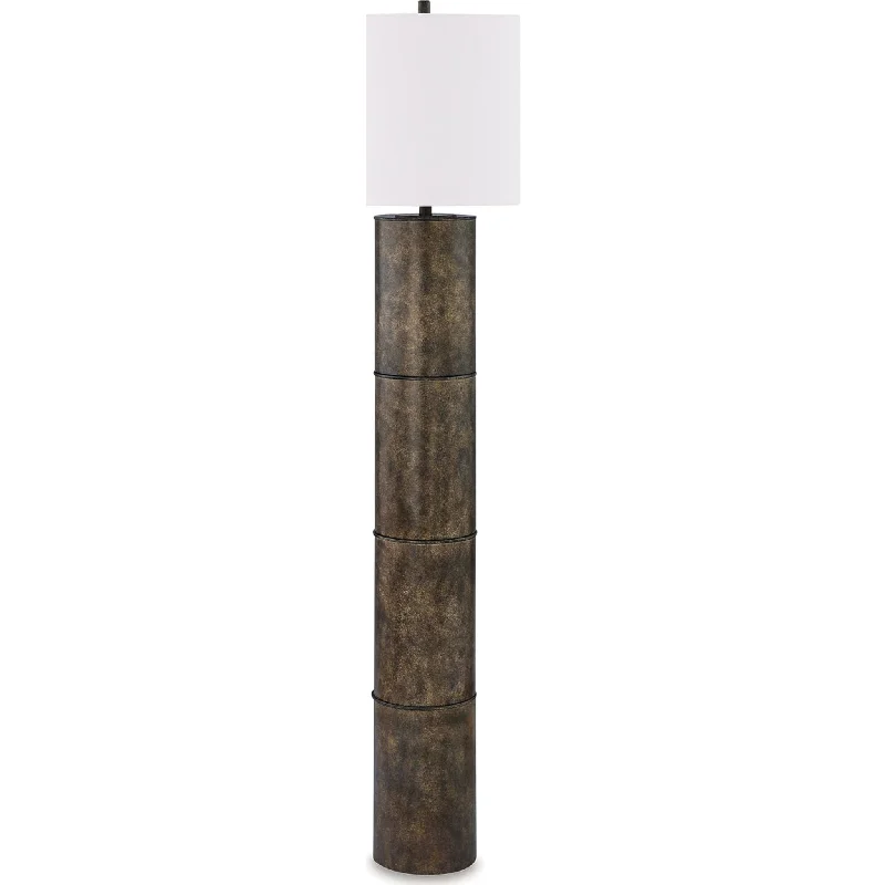 Wood Floor Lamp with Natural Grain for a Warm and Organic FeelJebson Floor Lamp