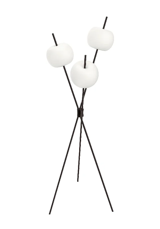 Bohemian Inspired Floor Lamp for Eclectic Home DecorKDLN Kushi Floor Lamp