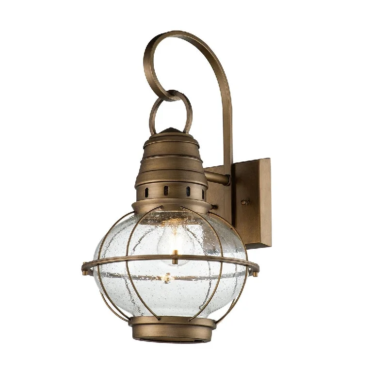  Way Switch Floor Lamp for Multiple Light Intensity LevelsKichler Bridgepoint 1 Light Large Brass Outdoor Wall Light