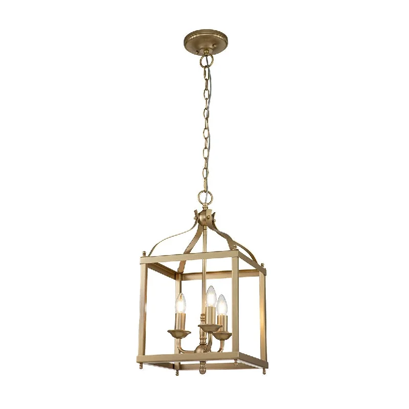 Bohemian Inspired Floor Lamp for Eclectic Home DecorKichler Larkin 3 Light Brass Medium Pendant
