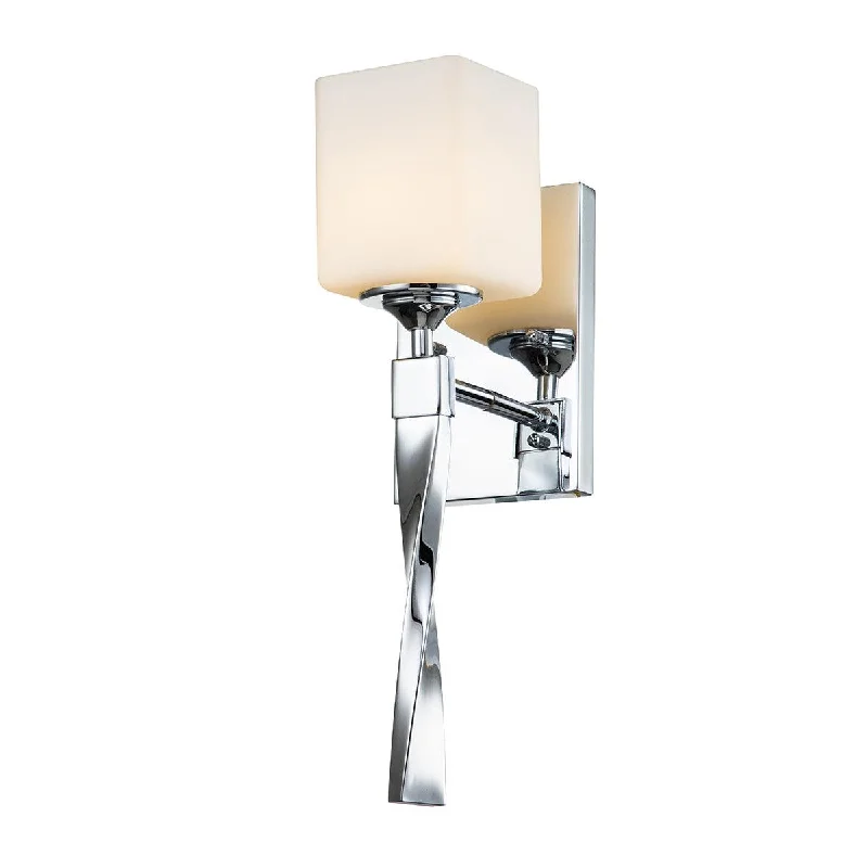 Industrial Style Floor Lamp with Exposed Bulbs for Loft ApartmentsKichler Marette 1 Light Chrome Bathroom Wall Light
