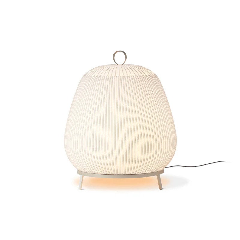 USB Charging Port Floor Lamp for Convenient Device ChargingKnit 7490  Floor Lamp - Beige M1