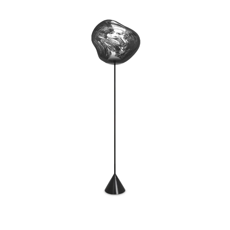 Marble Base Floor Lamp for a Touch of LuxuryMelt Cone Slim Floor Lamp