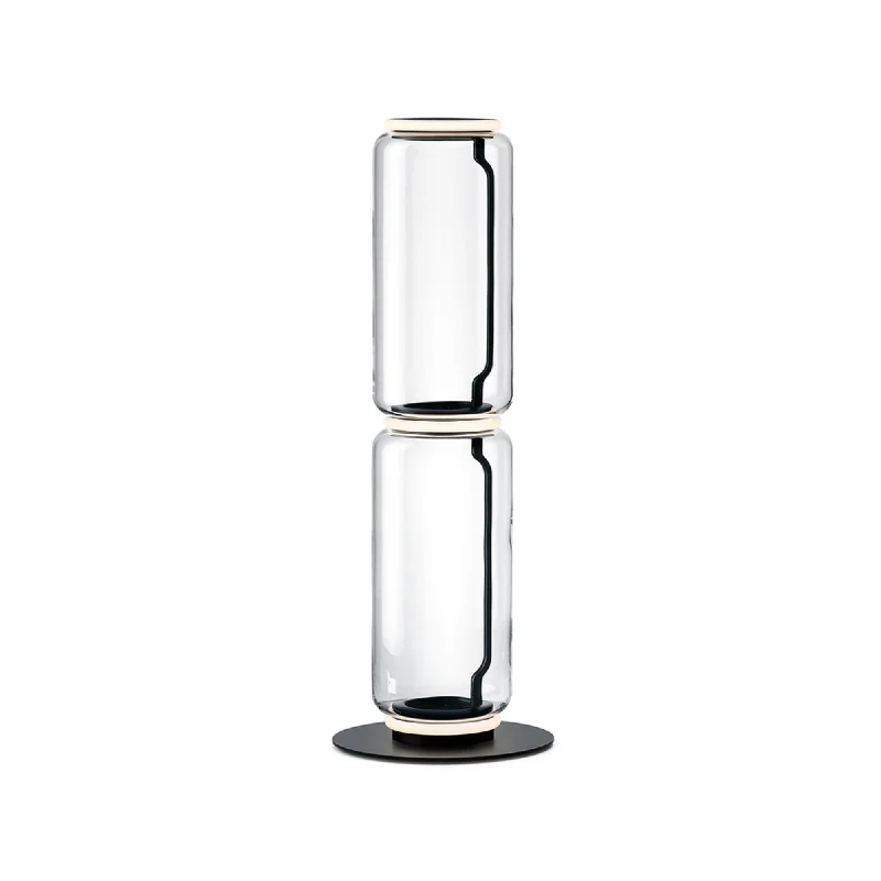 Adjustable Height Floor Lamp for Versatile Lighting NeedsNoctambule Floor Lamp - 2 High Cylinders